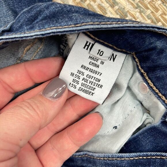 Hudson Jeans Distressed Girl’s Size 10 - Picture 6 of 7